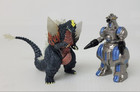 Spacegodzilla   Moguera Gashapon 2 5  Mini Figures Bandai Godzilla Hg Series Set