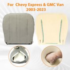 Driver Bottom Seat Cover  Foam Cushion For Chevy Express Gmc Savana Van 2003-23