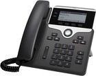 Cisco Ip Phone Cp-7821-k9 Charcoal Black With Handset And Stand New In Box 7821