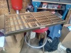 Vintage Letter Press Hamilton Tray Printer Drawer Wood Shadowbox Display Shelf 