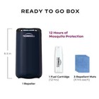 Thermacell Outdoor Mosquito Repeller Patio Shield 15 Ft  Coverage And Deet Free
