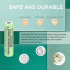 6pack Bk-40aaabu Ni-mh Aaa Rechargeable Battery 1 2v 400mah Nimh Aaa Batteries