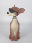 Street Players Bobblehead Chihuahua Coin Bank 1998  Vintage Dog Piggy Bank 8 75 