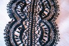 Mid Victorian 1850-1880 Handmade Bedfordshire Bobbin Lace Lappet 43 