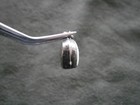 Cow Bell With Austrian Eagle Vtg 800 Silver Enamel Bracelet Charm Pendant  1 6g