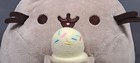 Gund Pusheen Snackables Ice Cream Cat Stuffed Plush Animal Gray 9 5 