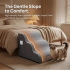 Dog Stairs 4 Step Non Slip Pet Ramp Foam Steps Small Dogs Cats