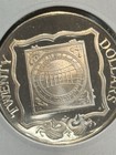 1985 British Virgin Islands  20 Silver Proof Coin  5677 Oz Ivory Sundial