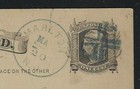 1880 U s   ux5 - Fancy Blue Marlton  N j  Cancel
