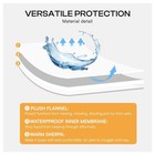 Waterproof Blanket For Couch Sofa Bed Protector Sherpa Fleece Pet Blanket