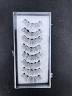 8pcs Magnetic Eyelashes 2pairs Reusable No Glue False Lashes With Tweezer Clip