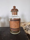 Vintage Apothecary Alchemy Glass Bottles Lot Of 6 Pharmacy Chemist Lab Decor