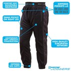 Virtue Jogger Pants Graphic Black
