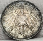 1911 E German States Prussia      3 Marks     Au     90  Silver -  4823 Ozt - Gb11e