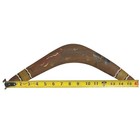 Vintage Hand Painted Australian Wood Boomerang Kangaroo 16  Folk Art Decor