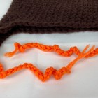 Nwot Crochet Turkey Hat Toddler Kid Thanksgiving Brown Orange Knit Cap