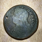 1787 Connecticut Colonial Copper Draped Bust Facing Left