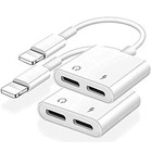  apple Mfi Certified  2pack Iphone Lightning To 2 Lightning Adapter  Dual 