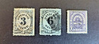 Us Official Stamp 1873    3c 6c   post Office Scott   O49-o50   used  Free Ship