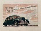 1940 Lincoln Zephyr V-12 Sales Brochure Original Good Condition Incl Continental