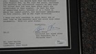 Isaac Stern Signed Framed 1974 Letter   Photo Display Jsa 