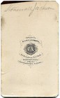 General Thomas Stonewall Jackson Confederate Csa 1862 Anthony Cdv Photo
