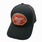 Miller High Life Beer Embroidered Felt Patch Hat