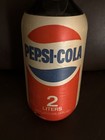 Pepsi Unopened 2 Liter Glass Bottle - Rare 2 Liter On Label