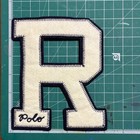 Rare Find  Polo Ralph Lauren Cloth Patch Of Sew-on Varsity R