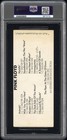 1977 Pink Floyd Jan  23 Ticket Stub -debut    wish You Were Here    Psa 3  pop 1  