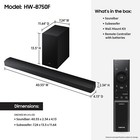 Samsung Hw-b750f 5 1ch Bluetooth Soundbar W  Wireless Subwoofer     2025