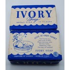 Vintage Ivory Soap Bars Set Of 2 Large Size Procter   Gamble Made In Usa Retro