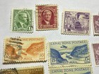 Lot Of 22 Panama Canal Zone Stamps Air Mail 1 2 3 4 6 8 11 10 13 15 20 Cents