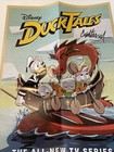 2017 Disney Xd Duck Tales Tv Series Promo Poster Signed By Joe Caramagna 