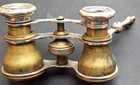 Vintage Chevalier Opera Paris Glasses Binoculars   Brass