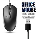 Usb 2 0 Optical Wired Scroll Wheel Mouse Pc Laptop Notebook Desktop Black Mice 