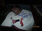 Dave Leonhard California Angels Signed 8  X 10  Baseball Photo Spring Training