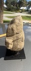 Pre-columbian Stone Carved Head From Central America 17 Century 