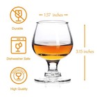 1 75oz Mini Shot Glass Set Of 6 - Clear  Super Cute  Perfect For Tasting Bran   