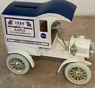 Ertl  1988 University Of Kansas National Champs  1905 Delivery Car Die-cast Bank
