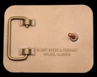 Lj02144  nos  Vintage 1987    john Deere    Max Emerge 2 Planters Brass Buckle