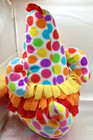 Melissa   Doug Dotty The Polka-dotted Chicken 13 fleece Plush Stuffed Animal T53