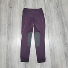 Kerrits Riding Pants Breeches Youth Xl Purple Equestrian Horse Riding