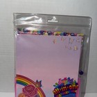 Vintage 90s Lisa Frank All In One Stationary Pack Incomplete Roses   Butterflies