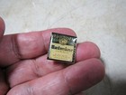 Vintage Budweiser Beer Enamel Type Stud Pin Brooch Button 