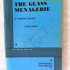     Joanne Woodward Autographed Glass Menagerie Script Tennessee Williams Play
