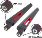 2pack High Gain Wifi Antenna For Fpv Drone Router Dual Band 12dbi With Cables Us