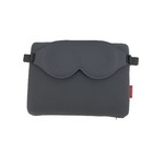 Bookishbunny Portable Memory Foam Travel Pillow With Eye Mask Set 11x8x3 6 