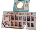 Pearhead My First Year Baby Photo Frame   Belly Stickers Pink Crown Gift