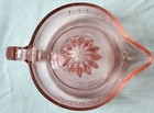 Vintage Mckee Pink Depression Glass Sunkist Juicer Reamer Handle Citrus Press